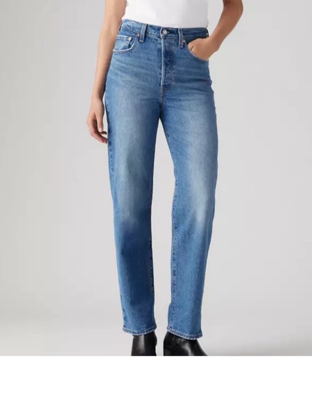 Levi’s Ribcage Straight Ankle